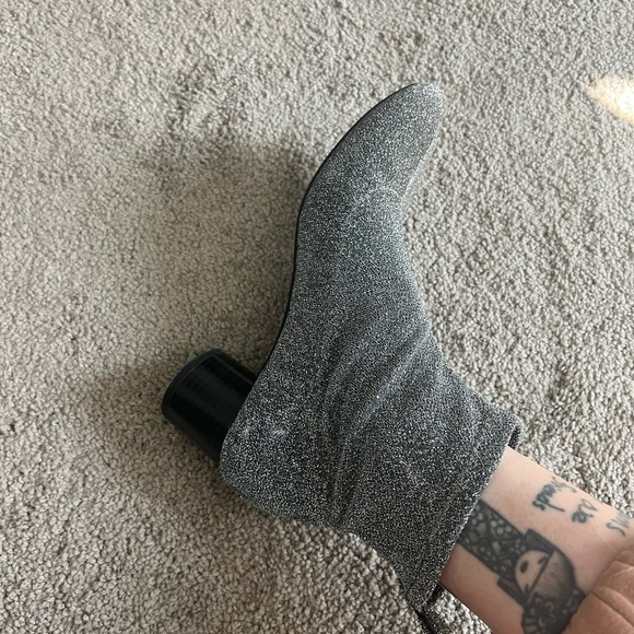 Zara Sparkly Booties Heels - Picture 2 of 9